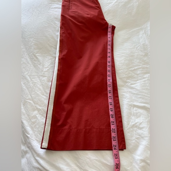 Rosso35 | Women’s SZ 42 (US S-M) Wide Leg Crop Pant | Side Stripe - Picture 7 of 9